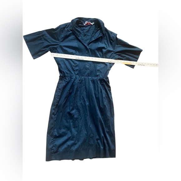 Summer Ready Black Button-Up Dress - Picture 4 of 7